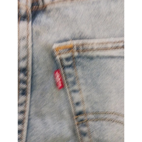 Levi's Men's 512 Slim Taper Fit Jeans NWT distressed Light Wash 32x36 - Picture 5 of 11